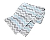 High QualityAmerican Baby Company 100% Cotton Sweater Knit Swaddle Blanket, Blue