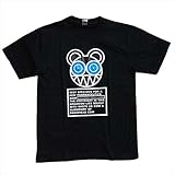 Radiohead レディオヘッド アングリーベア プリントTシャツ S 黒 【並行輸入品】