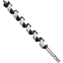 Amazon | TSUCIA 100mm木工用ドリルビットセット 先タッピングねじ