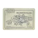スモール・プラネット(Small Planet) アウトドアステッカー STAR WARS ミレニアムファルコン