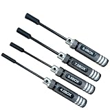 LinsyRC 4パック RCラジコン修理ツール 4.0mm 5.5mm 7.0mm 8.0mm 六角ナットドライバスクリュードライバーセット for ラジコンRC FPV モデル カー ボート 飛行機用