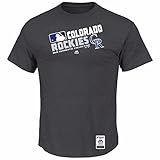 Colorado RockiesメンズACチームChoice Heathered Tシャツ( M )