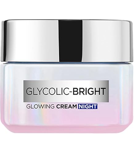 L'Oréal Paris Glycolic Bright Glowing Night Cream 50ml : Amazon.sg