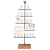 Mud Pieメタルツリークリスマスカードホルダー