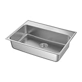 BOHOLMEN はめ込み式シンク 1ボウル, ステンレススチール 592.503.27