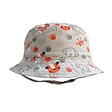 (よキーよ)Yokeeyoベビー用ハット　盆帽　つば広帽子　お洒落　赤ちゃんキャップ　ドラマ　動物の模様　プリント　刺繍 女の子 男の子　男女通用　紫外線 UVカット 日よけ止め 日焼け防止