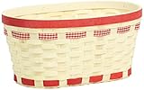 ウッディ製 連鉢5号用 赤 (36×19×16.5cm) 734-50WR