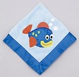 Mullins Square Kids / Teether Blanket Fish [並行輸入品]