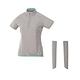 【ノーブランド品】スコーロンコンバーチブルZIP・グレー女性用M