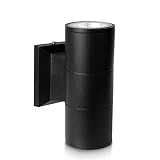 Sunsbell Cylinder COB 10W LED Wall Light IP65 Waterproof Wall Sconce - Up Down Outdoor Wall Fixture 