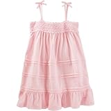 オシュコシュ OSHKOSH/ ティアードピンタックラッフルヘムドレス ピンク ワンピース 5歳【並行輸入】