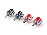 TEKTON 26391 Mini Screwdriver Set, 4-Piece [並行輸入品]
