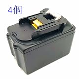 互換 マキタ18V バッテリー 6000mAh BL1860 BL1830 リチウムイオン ，三フー鵬 (4個)