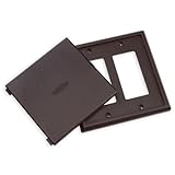 LectraLock - Baby Safety Electrical Outlet Cover - Double - GFCI Style - Flat Cover by LectraLock