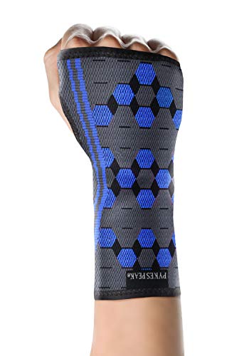 Pykes Peak 手首サポーター 19 最新版 Pp 01 シリーズ オシャレ 手首サポーター 手首 手首用 手首の固定 リストラップ 腱鞘炎 手根管症候群 保護 筋トレ スポーツ活動用 右左兼用 男女兼用 サイズ別 1枚入り その他