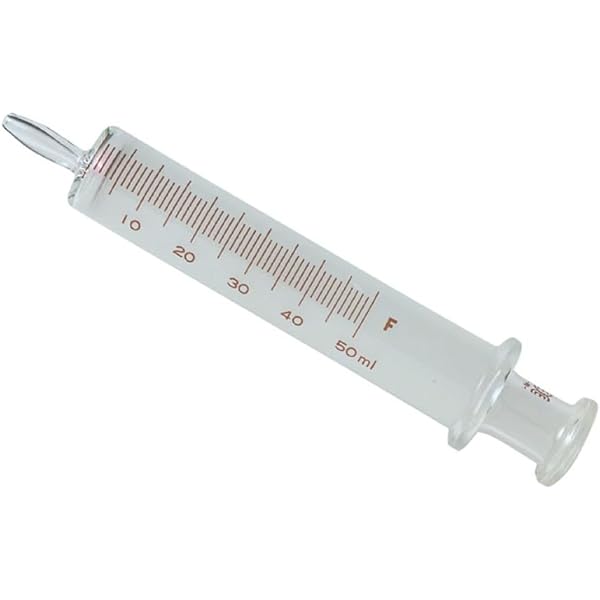 「新品未使用」ガラス製シリンダー 「浣腸器」100ml 　辻製作所 専用ケース付 新品未使用」ガラス製シリンダー 「浣腸器」100ml 辻製作所 専用ケース付