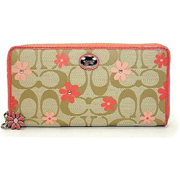 Amazon.co.jp: コーチ 長財布 COACH レザー チェリー さくらんぼ