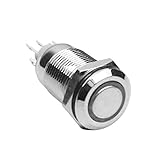 Dovewill 耐久性　36V　フラットヘッド　セルフロック　ステンレススチール　パワースイッチ　12mm