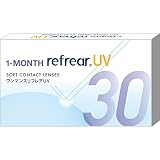 ワンマンスリフレア UV 1箱6枚入 フロムアイズ / 1ヶ月交換コンタクトレンズ (-4.75)