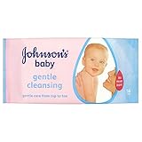 Johnson's Baby Gentle Cleansing Wipes (56 per pack) ジョンソンの赤ちゃん優しいクレンジングワイプ（パックあたり56 ）