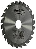 Makita 721107-6A 4-3/8-Inch 24 Tooth ATB Saw Blade with 20mm Arbor [並行輸入品]