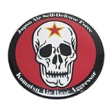 自衛隊 缶バッジ 航空自衛隊 飛行教導群 アグレッサー C柄 ドクロ 直径54ｍｍタイプ 小松基地 自衛隊グッズ 自衛隊缶バッジ