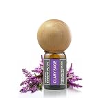 Cywinfow クラリセージ精油 アロマオイル 100％天然植物由来 クラリセージエッセンシャルオイル 10ml (ディフューザーセット)