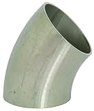 Dixon B2WK-R600U 316L Unpolished 45 Degree Short Weld Elbow, 6 by Dixon