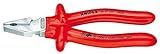 02 07 200 Knipex 8 inch HIGH LEVERAGE COMBINATION PLIERS - 1,000V [並行輸入品]