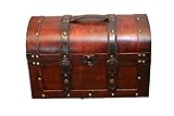 アンティーク風レトロなトランク かばん型M