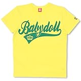 ベビードール ロゴTシャツ 男女兼用 S イエロー