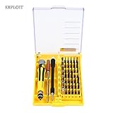 多機能手動ドライバの多目的携帯電話の修理ツールの45の組み合わせ