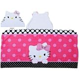 Hello Kitty Dots J'Adore Hooded Towel Wrap by BLOSSOMZ [並行輸入品]