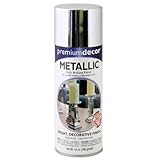 General Paint & Manufacturing PDS-90 Premium Decor Metallic Spray Paint with 360-Degree Spray Tip, S