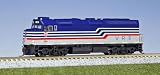 ■ KATO/カトー (176-9002) F40PH バージニア・レールウェイ・エクスプレス ＃V34 青/銀 鉄道模型 外国車両 Nゲージ