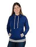 momzelleレディース緩めるGaby授乳Hoodie US サイズ: L カラー: ブルー
