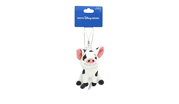 Amazon モアナと伝説の海 ぬいぐるみストラップ プア ブタ ストラップ キーチェーン ディズニー キャラクター モアナ と伝説の海 グッズ 豚 リゾート 限定 アニメ 萌えグッズ 通販