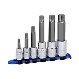 Capri Tools 30039 XZN Triple Square Socket Bit Set, 6-Piece [並行輸入品]