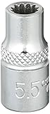 カロルスソケット1/4 "スプライン5.5ミリメートル4180,055