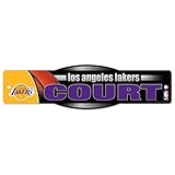 NBAロサンゼルスレイカーズ06644010ストリート/ゾーンサイン、4.5 " X 17 "