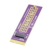 10Gtek PCIe 3.0 to NVMe (1) M.2 アダプター 拡張カード 増設インターフェースボード M.2 (M Key) SSD, X4