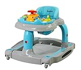 Dream On Me 2 in 1 Baby Tunes Musical Activity Walker and Rocker, Gray by Dream On Me [並行輸入品]