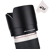 JJC 可逆式 レンズフード 黒 花形 Canon EF 70-200 f2.8l IS II USM & Canon EF 70-200mm f2.8L IS III USM レンズ 用 ET-87 互換
