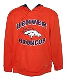 Denver Broncosサッカー大人用XLフード付きパーカースウェットシャツ