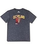 (NBA)エヌビーエー キッズ/子供用 Cleveland Cavaliers "レブロン・ジェイムス" Tシャツ (ダークネイビー, 6/7 (6-7歳頃 116-122cm)) [並行輸入品]