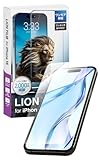 【ほぼ無色透明なフィルム ブルーライトカット】iPhone15 ガラスフィルム いphone15 保護フィルム 1枚入り LION FILM