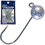 【TACKLAND】 使い勝手◎ TLジグヘッドR 徳用 20本セット 0.5g 1.0g 1.5g 2.0g 2.5g 3.0g 1.0～2.0インチワームに最適 アジング メバリング 根魚に (1.0g)