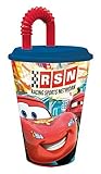 P: OS 24645?Disney Pixar Cars: Drinking Cup/Beaker with Straw Hi-Ball by P:OS