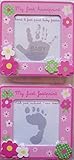 Baby Essentials Hand and Foot Print Baby Frame by A.D. Sutton