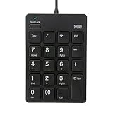 SANWA SUPPLY USB2.0ハブ付テンキー ブラック NT-18UH2BK
